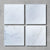 White Square Honed Marble - 30.5 x 30.5cm